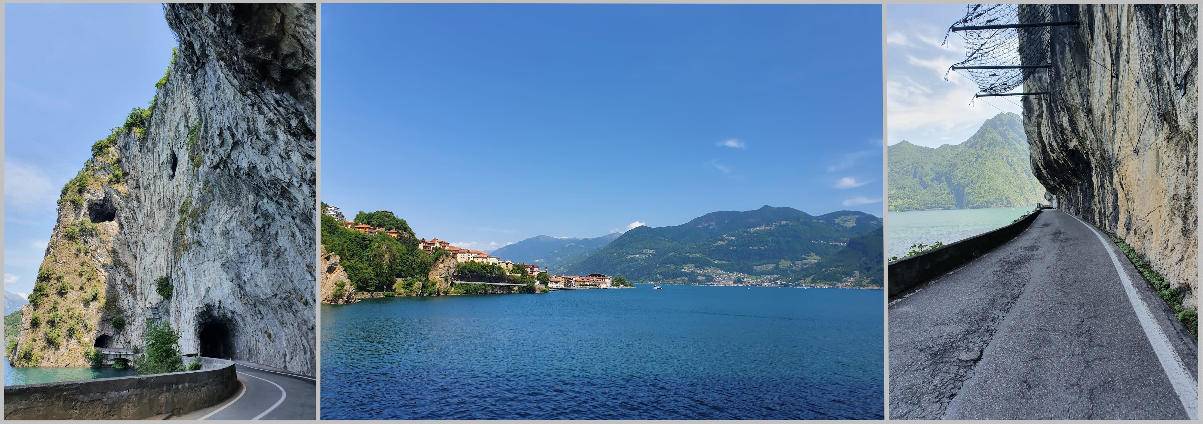 Giro del lago di Iseo da Bergamo